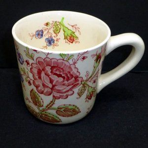 Vintage Johnson Bros Rose Chintz mug cup England